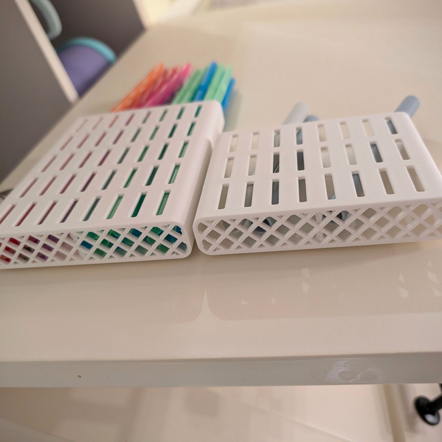 Drinking Straw Organizer - Cabinet mounted